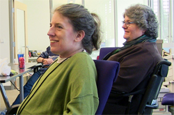 Ingrid and Mary Lou