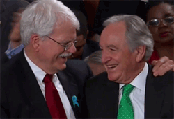 Senator Tom Harkin and Representative George Miller