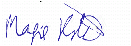 Signature of Maggie Roberts