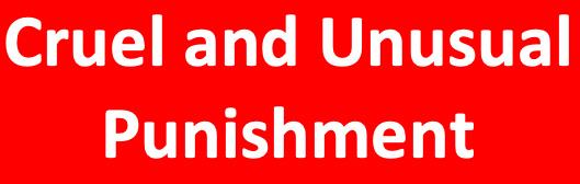 Cruel and Unusual Punishment